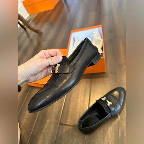 HERMES Paris Loafer 38 - Picture 8 of 14